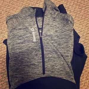 Reebok athletic quarter zip